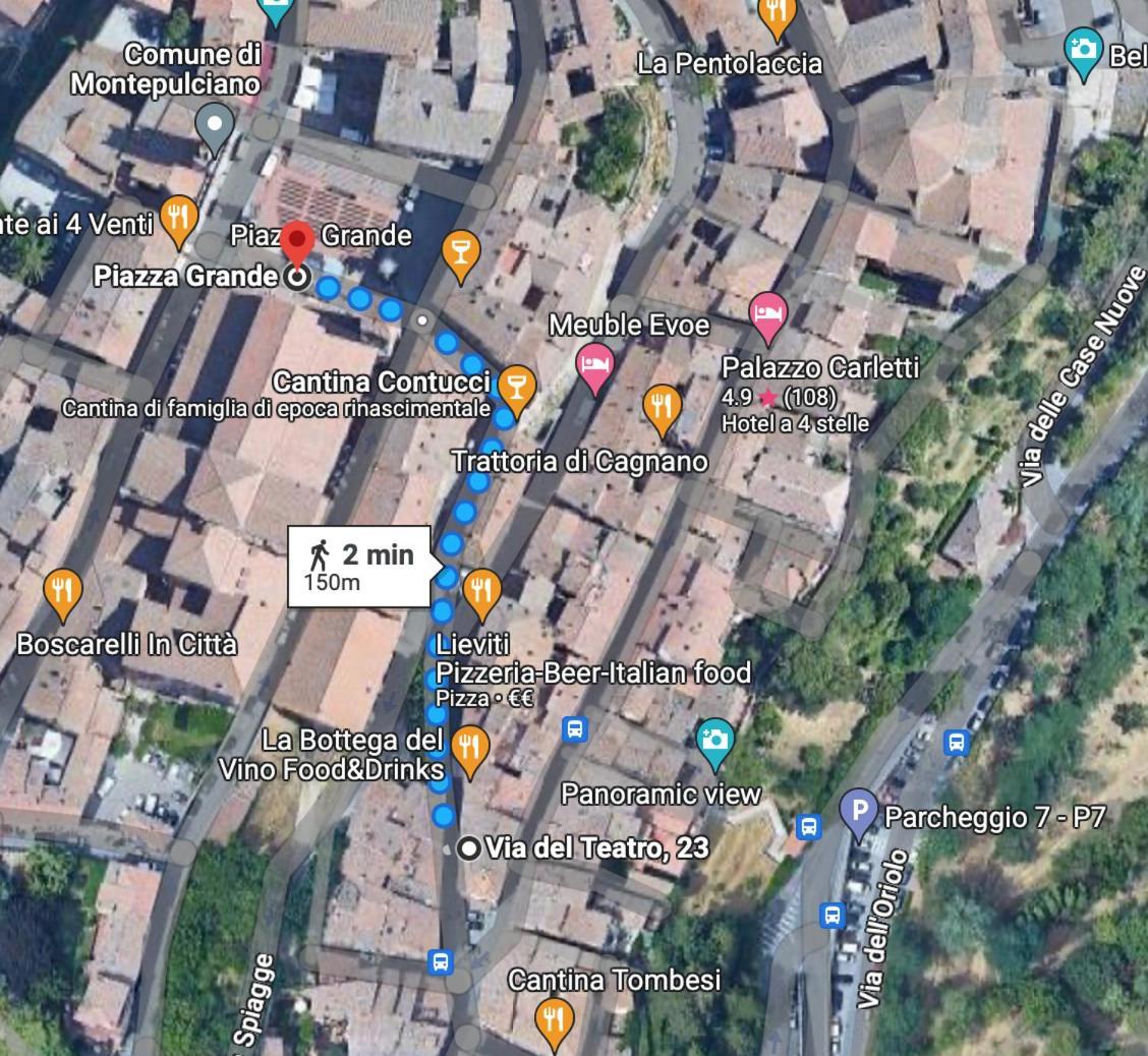 A Due Passi Da Piazza Grande Apartment Montepulciano Bagian luar foto